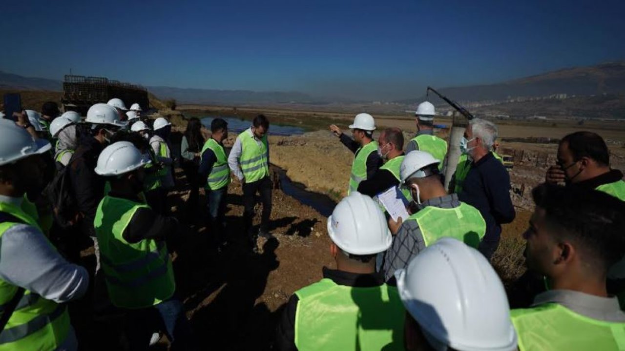 Kahramanmaraş’taki Genç Mühendisler Önsen’deki Dev Yatırımları İnceledi