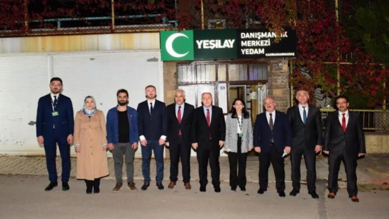 Kahramanmaraş İl Yeşilay Danışmanlık Merkezi Açıldı