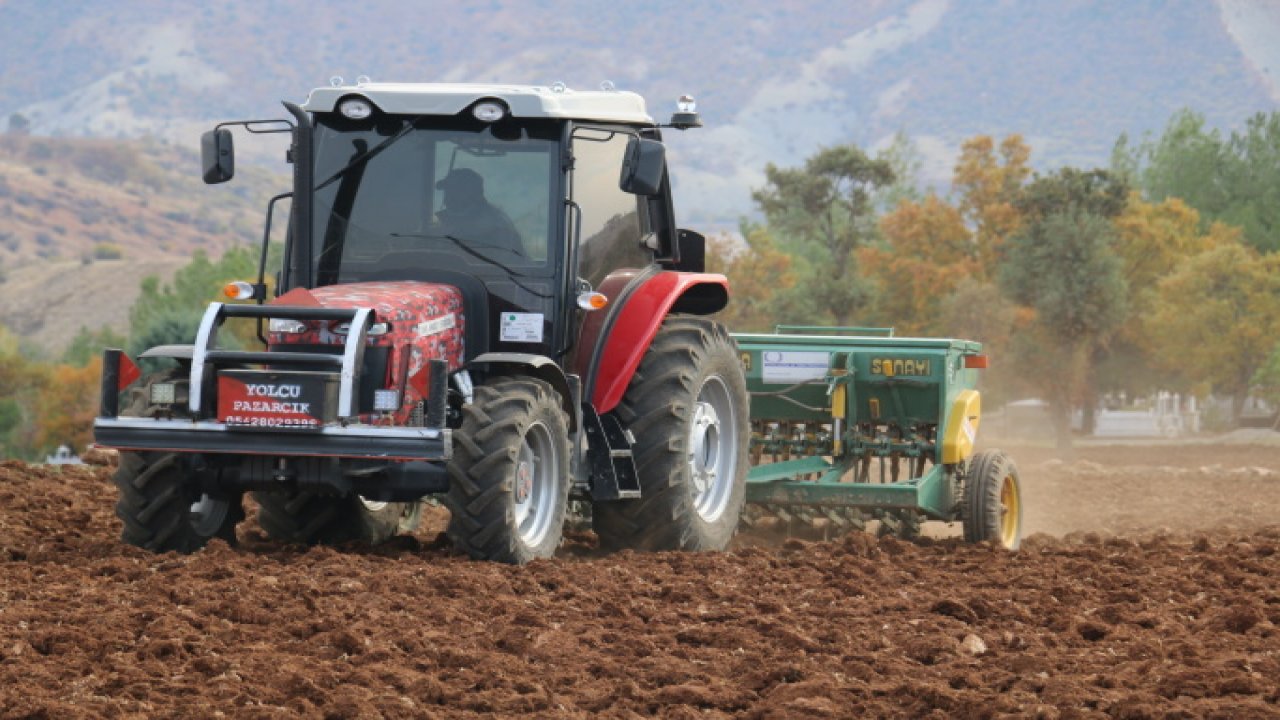 Kahramanmaraş’ta mercimek tohumları toprakla buluştu