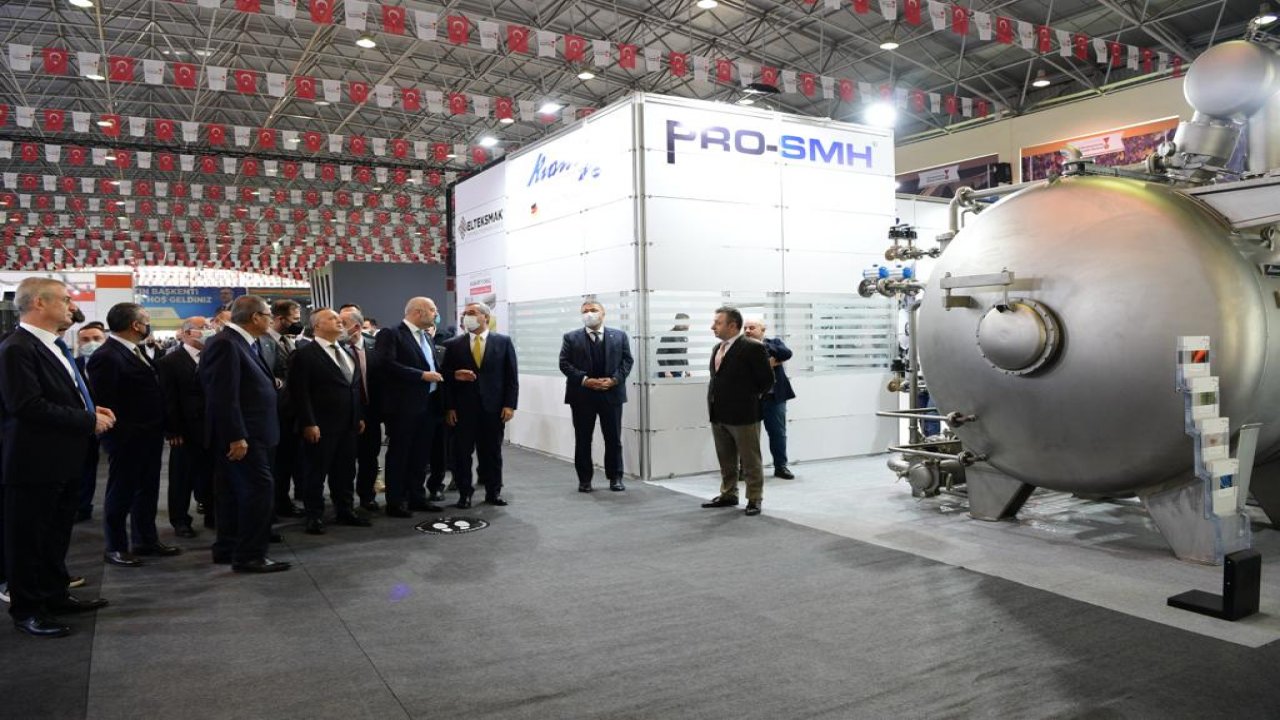 Kahramanmaraş'ta 8. Tekstil Makineleri Fuarı açıldı