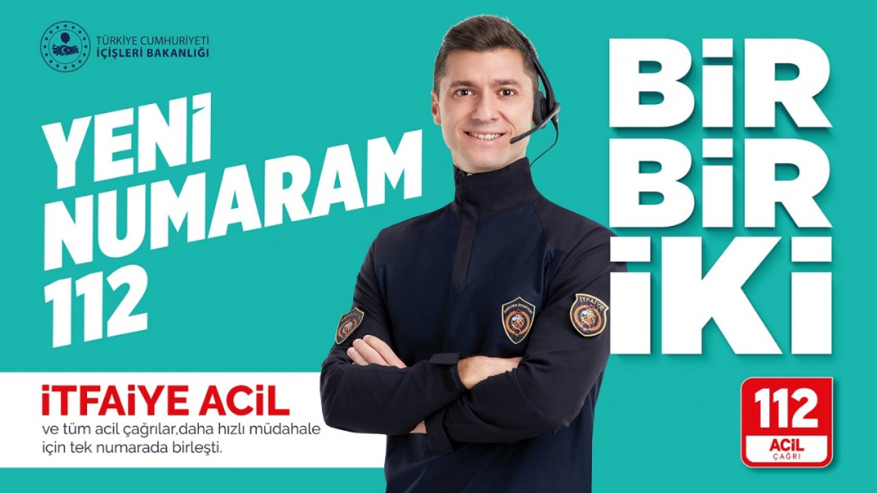 Acil Çağrılarda Tek Numara: 112