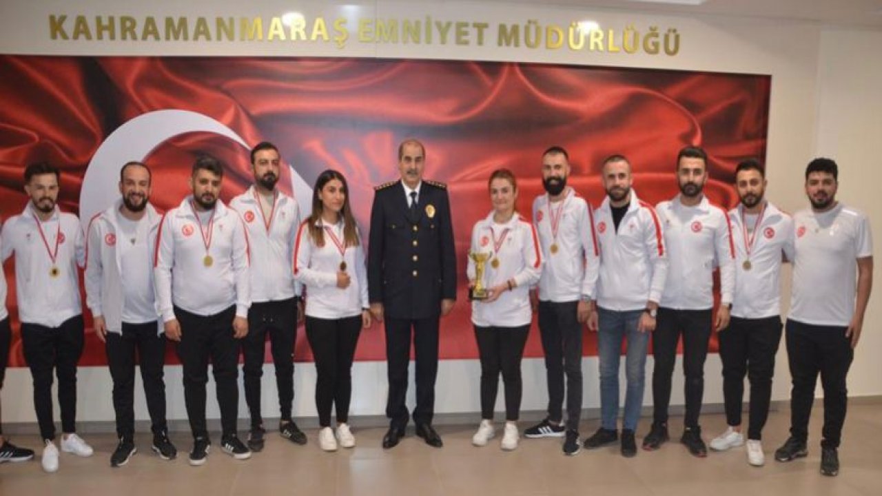 Kahramanmaraş şov takımı Antalya’da kupa kazandı!