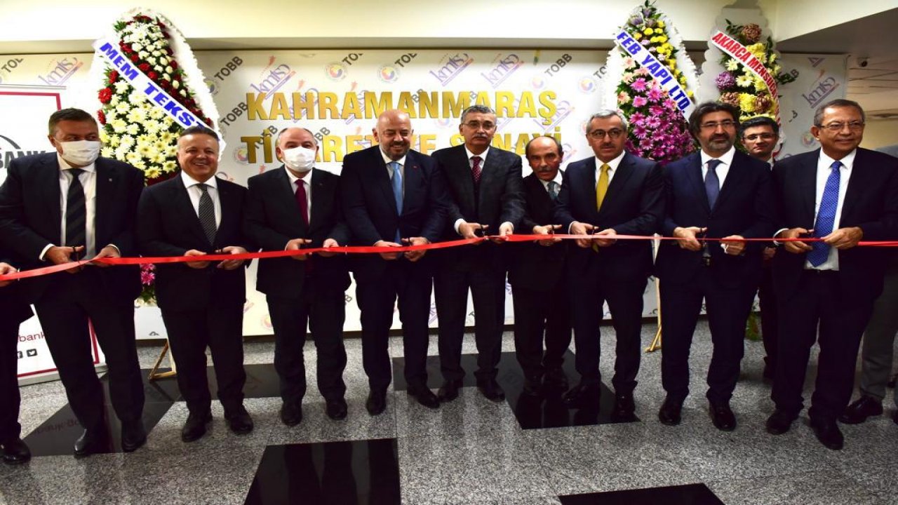 Tekstil sektörünün kalbi Kahramanmaraş’ta attı