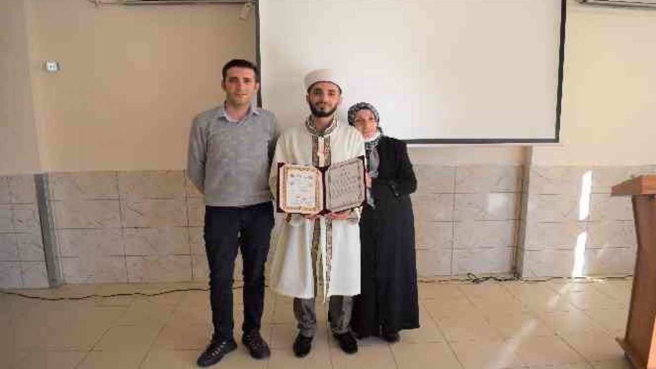 Kahramanmaraş'ta cezaevine düşen genç, hafız oldu