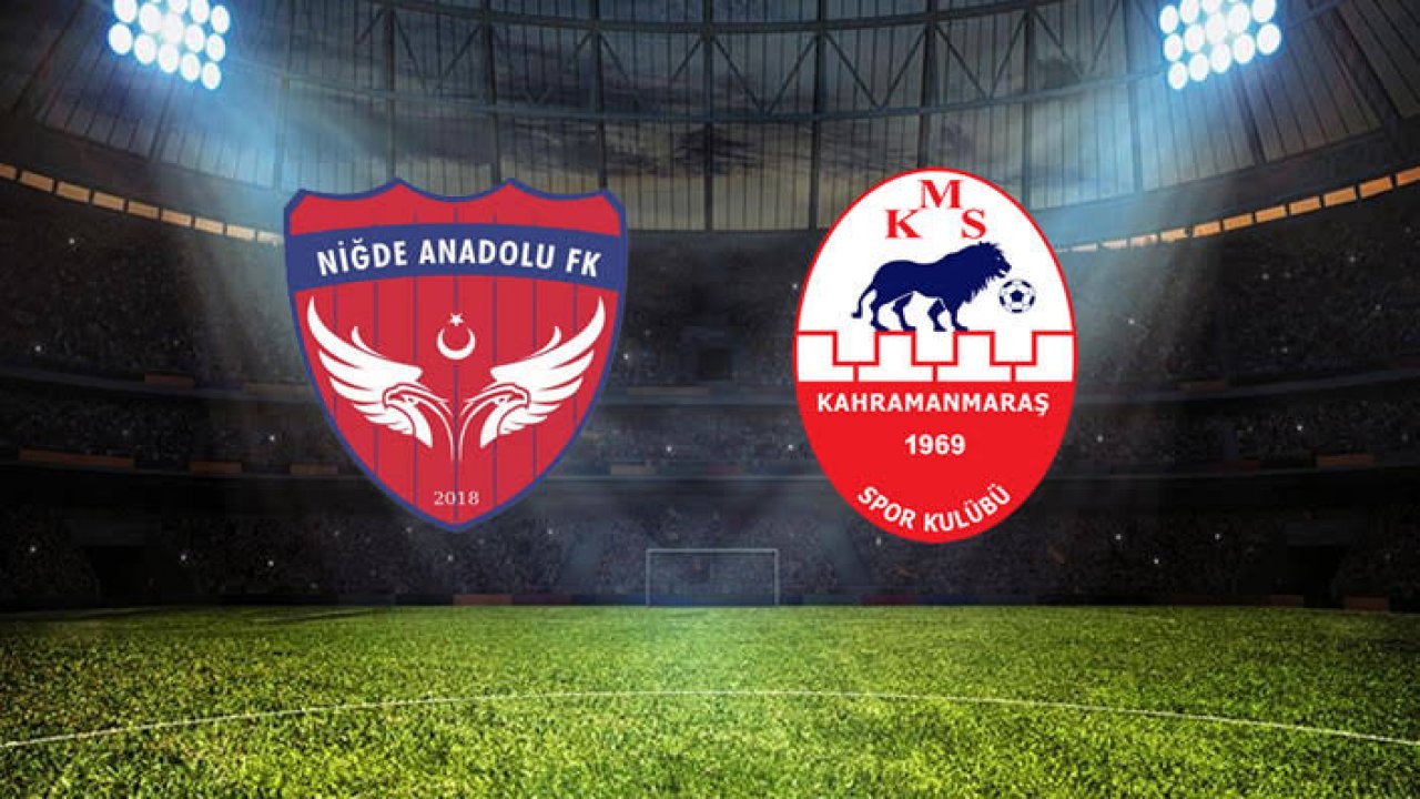 Niğde Anadolu FK 1-2 Kahramanmaraşspor (MAÇ SONUCU)