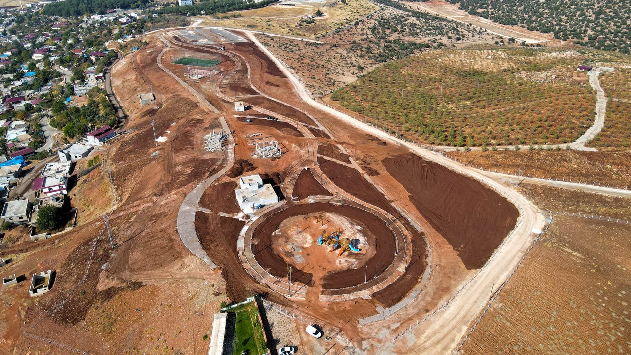 Pazarcık Millet Bahçesi Tamamlanıyor