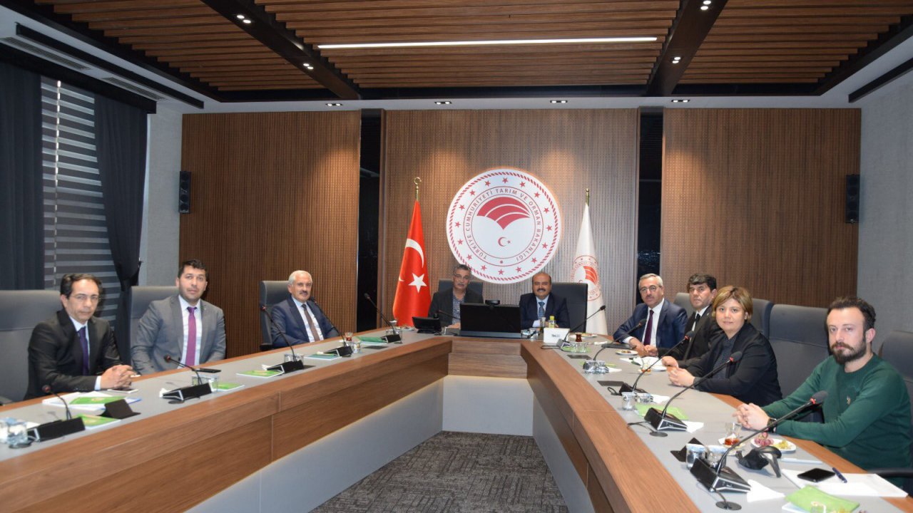 Kahramanmaraş'ın ilave imar planları ve yeni yatırımları Tarım ve Orman Bakanlığı'nda görüşüldü