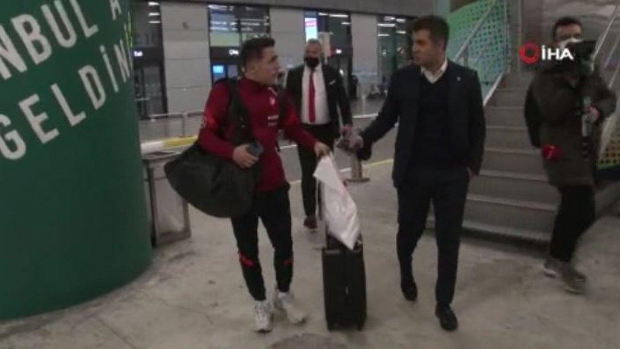 A Milli Takım Türkiye’ye döndü