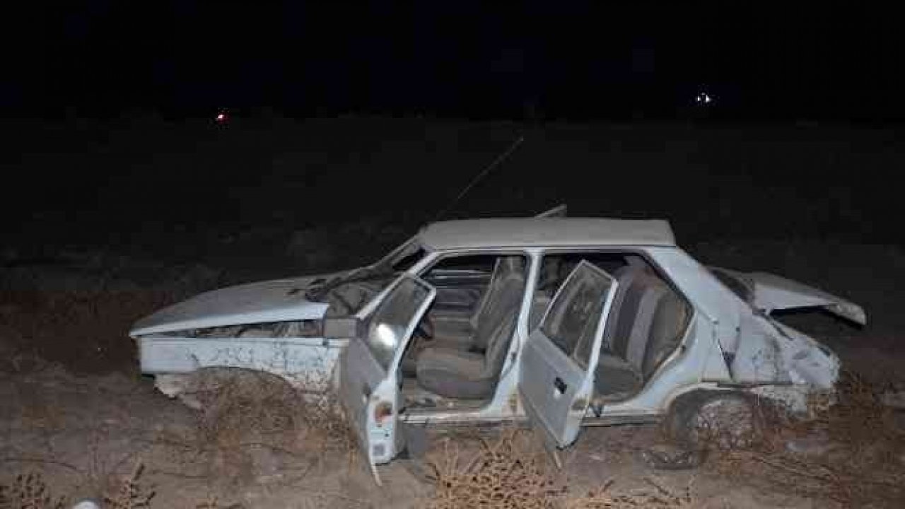Kahramanmaraş'ta otomobil şarampole uçup takla attı: 1 ölü, 2 yaralı