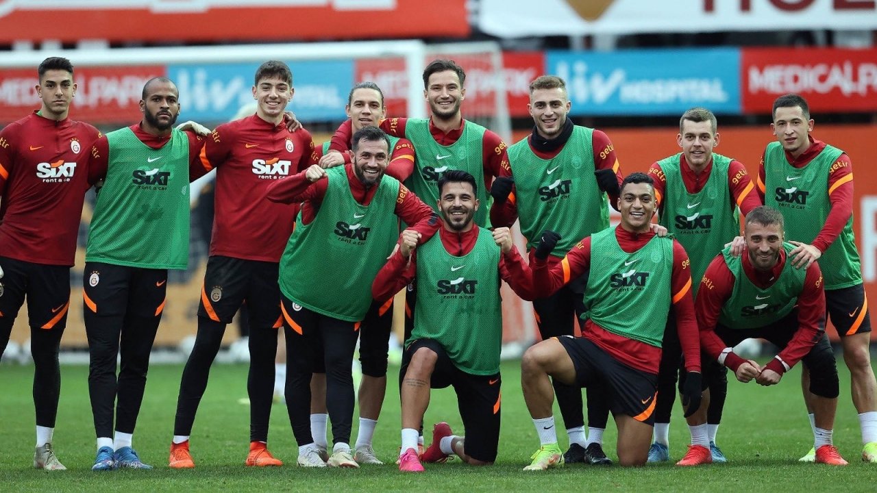 Galatasaray, derbi hazırlıklarını sürdürdü