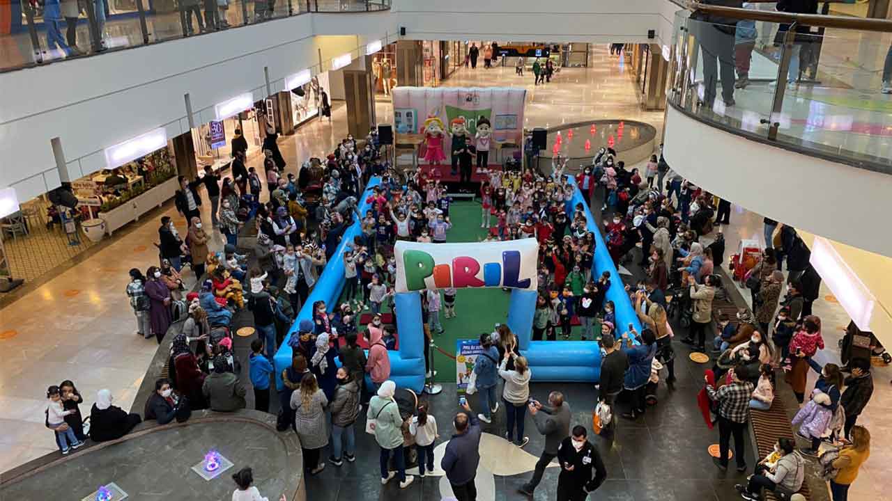 SANKO Park AVM’de Pırıl Ve Arkadaşları Çocuklarla Buluştu