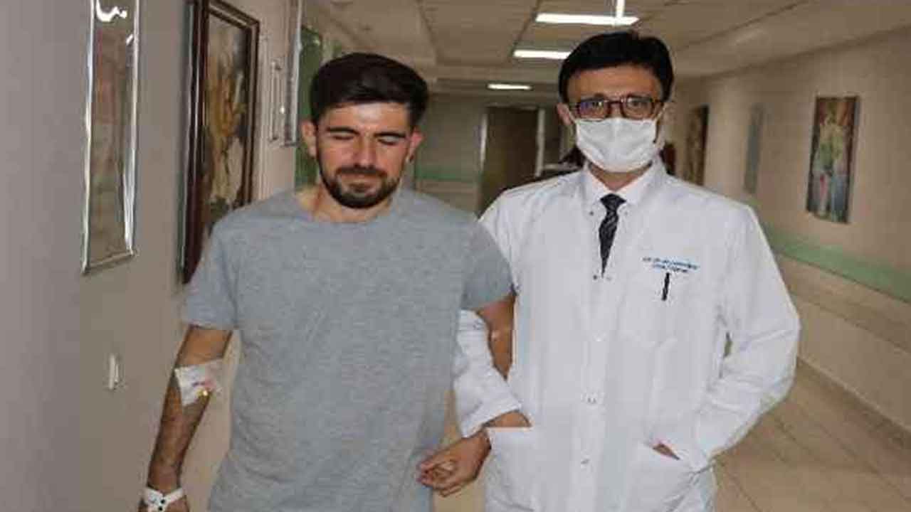 Kahramanmaraş'ta bir hastanın böbreğinden 3 santimlik tümör çıkarıldı