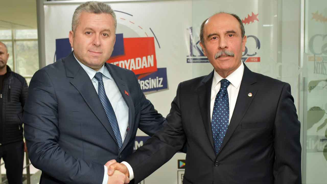 Başkan Balcıoğlu, Yardımcıoğlu’nun KMTSO Ziyaretinde Müjdeyi Verdi
