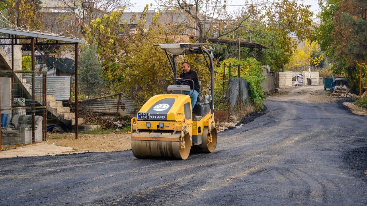 Dulkadiroğlu’ndan Güzelyurt Mahallesine Asfalt