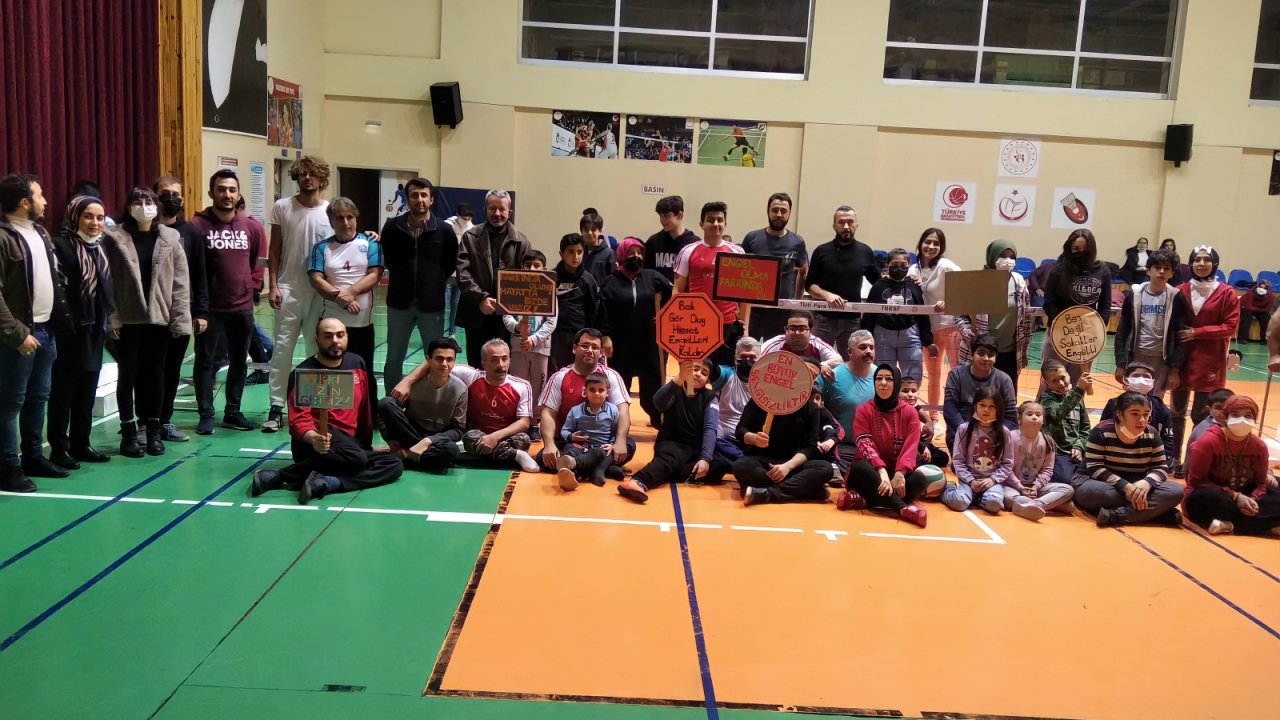 Kahramanmaraş’ta özel çocuklara özel etkinlik 