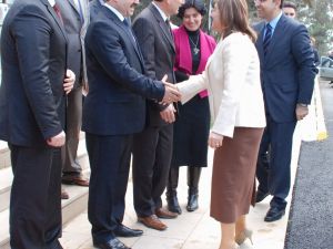 Bakan Şahin, Dicle Üniversitesi Rektörlüğünü Ziyaret Etti