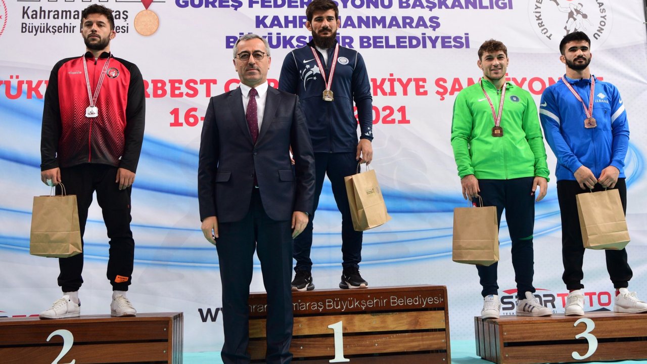 Güreşin Yurdu Kahramanmaraş'ta şampiyona heyecanı yaşandı