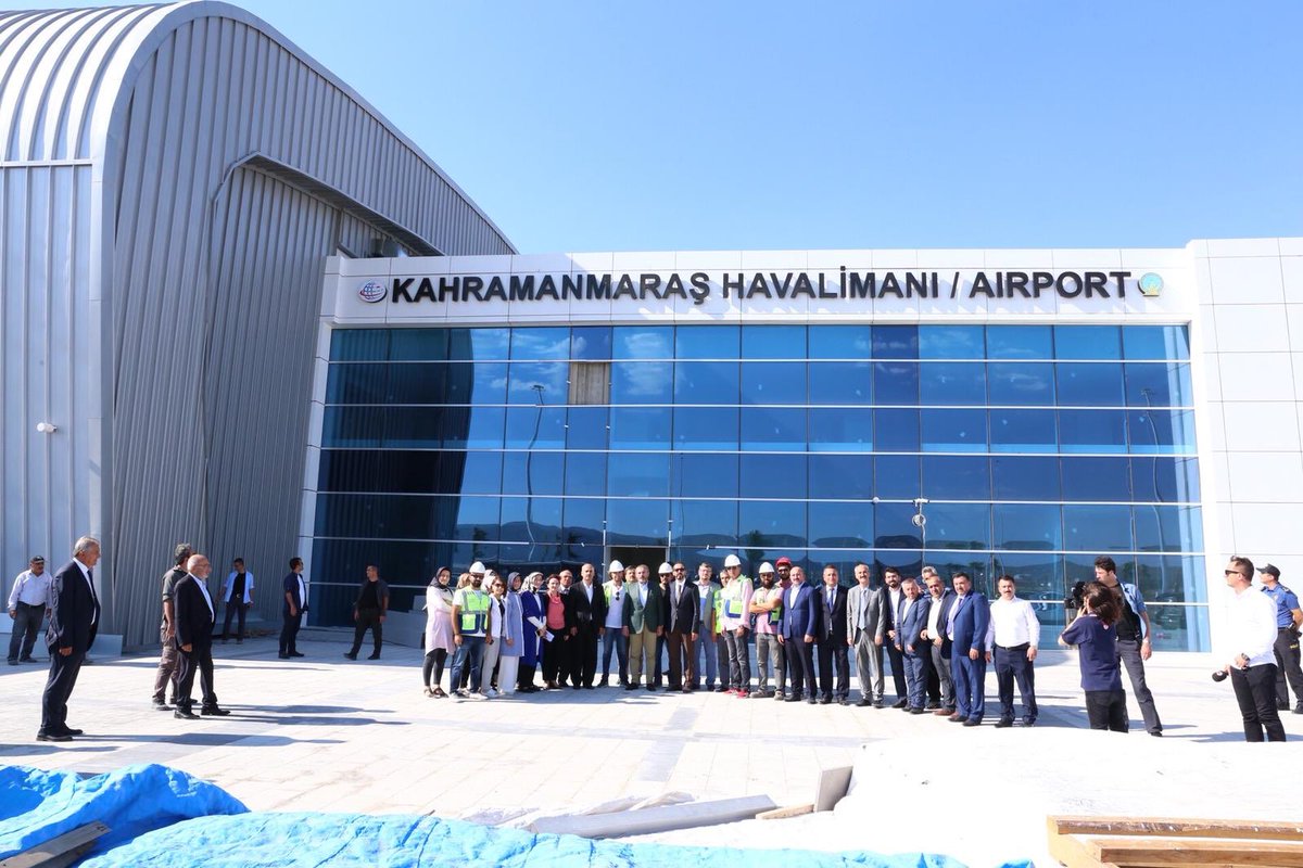 Kahramanmaraş havalimanı karbon akreditasyon sertifikası aldı