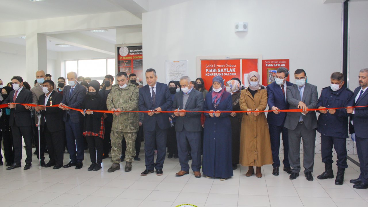 Şehit Piyade Uzman Onbaşı Fatih Saylak Konferans Salonu açıldı