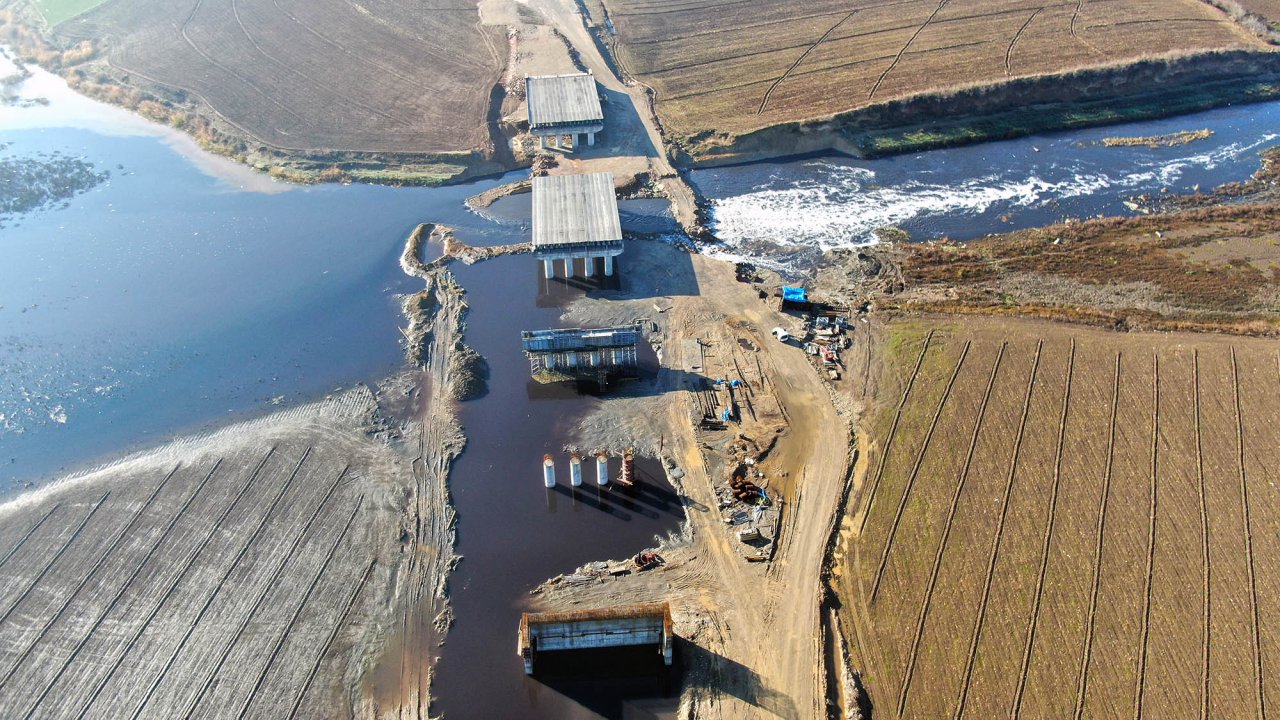 Dev Ulaşım Yatırımında Köprü de Tamamlanıyor