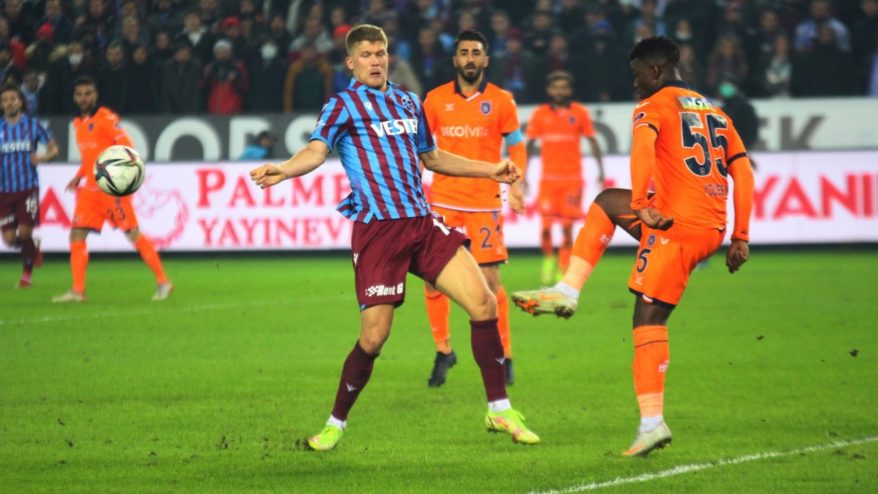 Spor Toto Süper Lig: Trasbzonspor: 0 - Başakşehir: 0 (Maç sonucu)
