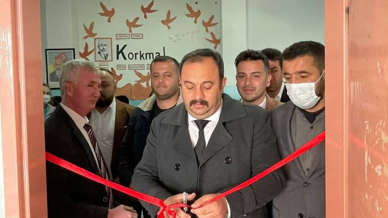 Türkoğlu’nda Şehit Mehmet Taşhan Kütüphanesi açıldı 