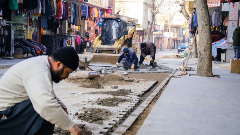 Dulkadiroğlu Belediyesi’nden Vatandaşına Yakışır Sokak