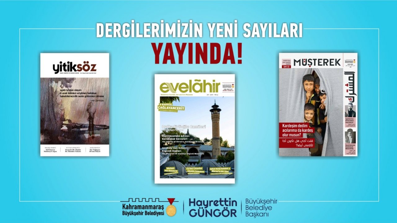 Şehrin Üç Dergisi okuyucuyla buluştu