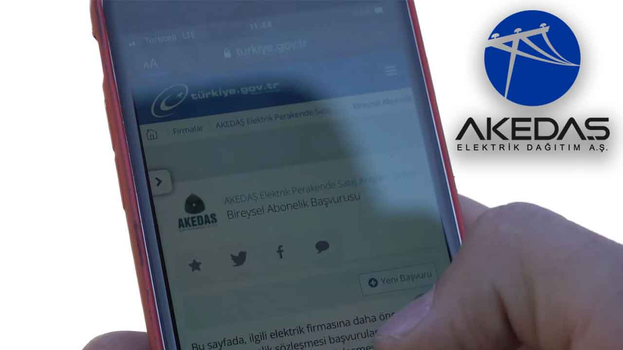 Akedaş'tan yeni inovatif çalışma: e-Devlet'te yerini aldı