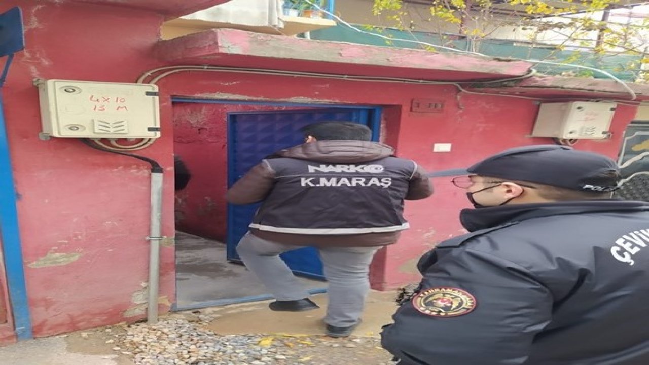 Kahramanmaraş’ta uyuşturucudan 17 kişi tutuklandı 