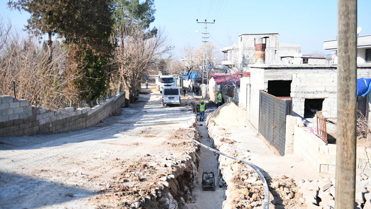 Pazarcık-Evri Mahallesi İçmesuyu Şebeke Yenileme Çalışmaları Başladı