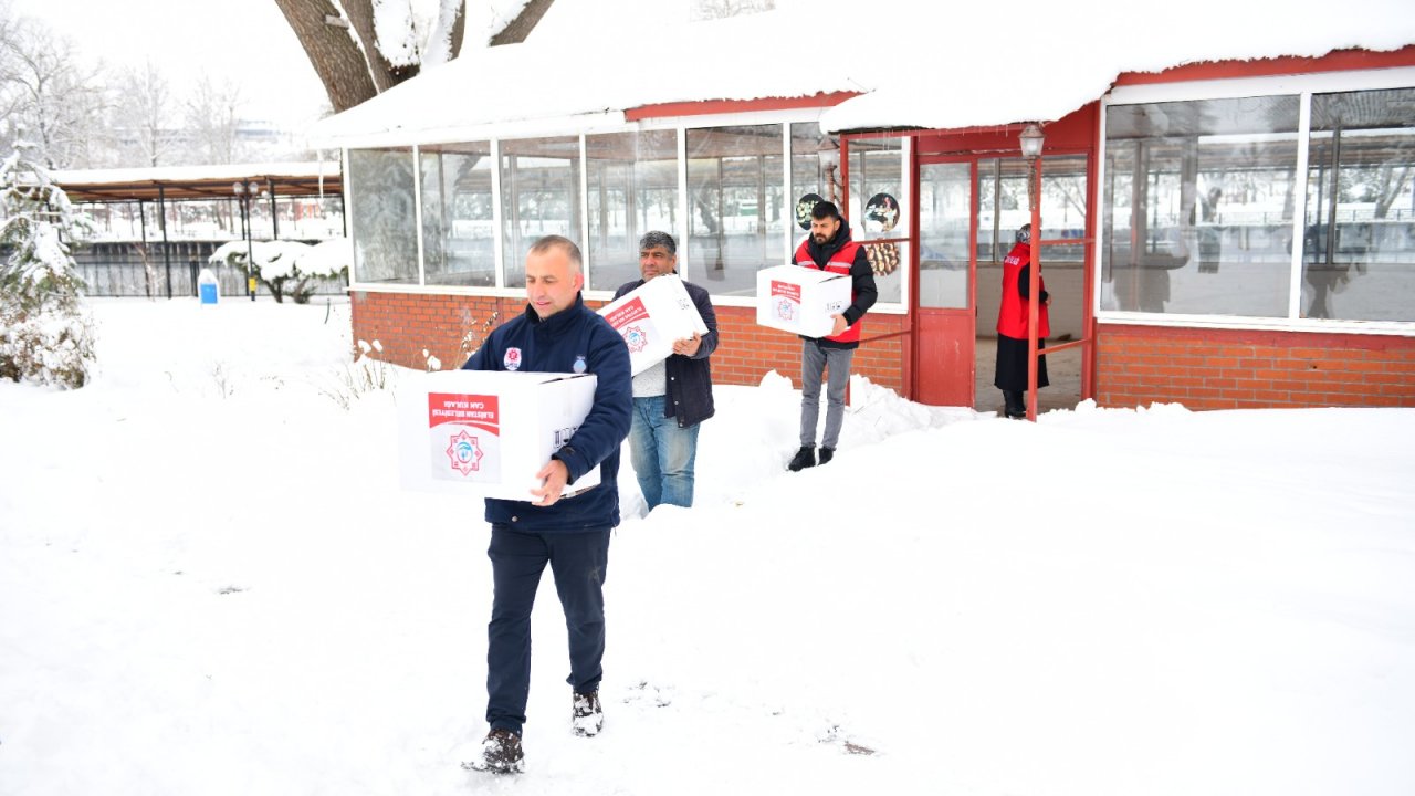 Belediye ekipleri, kimsesiz yaşlı ve yalnız yaşayanların ihtiyacını gideriyor