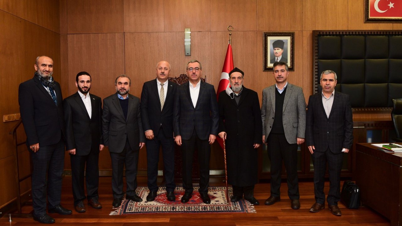 Başkan Güngör’e Merdan Derneği’nden Ziyaret