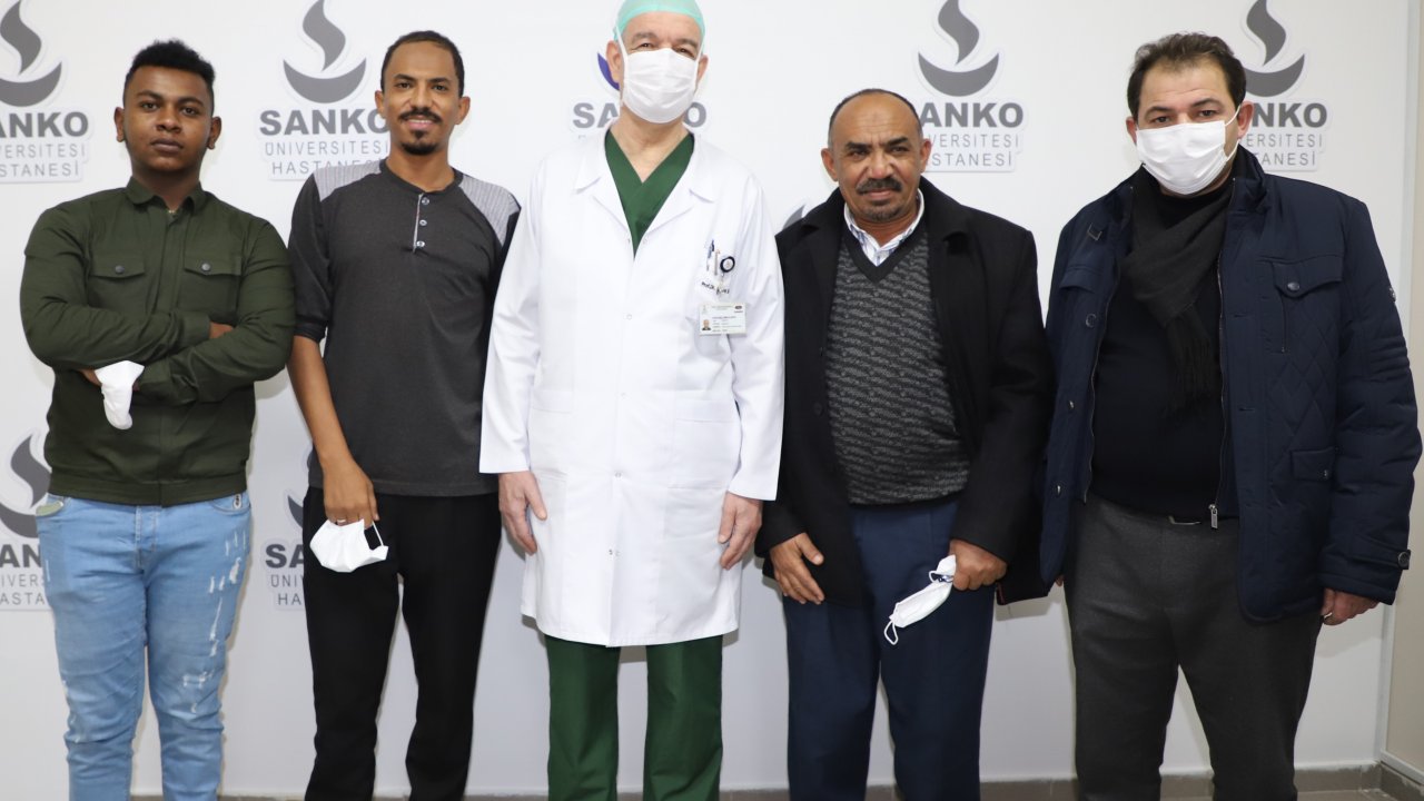 Şifa Bulmak İçin Sudan’dan Sanko Hastanesi’ne Geldi