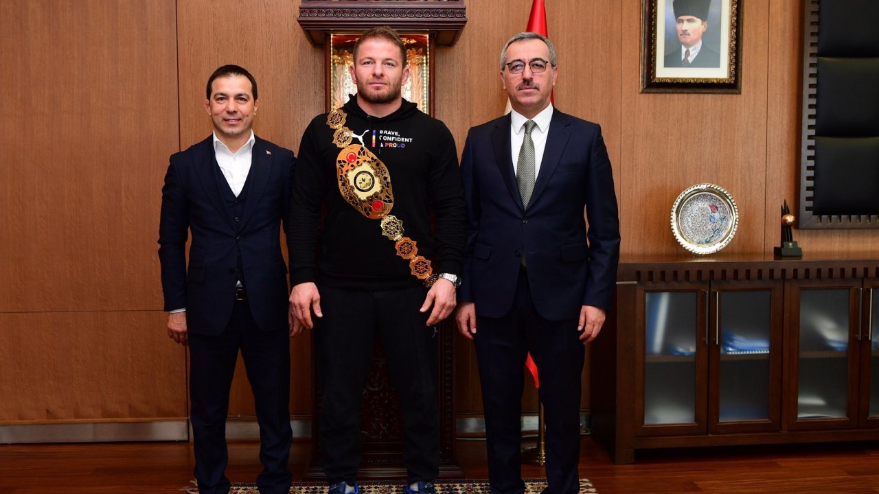 Başkan Güngör, Eroğlu ve Balaban’ı Ağırladı