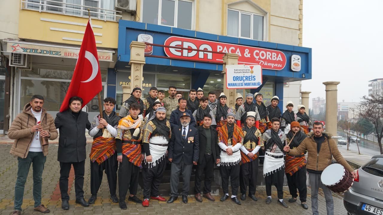 Kahramanmaraş’ta ‘Çete’lere geleneksel ikram 