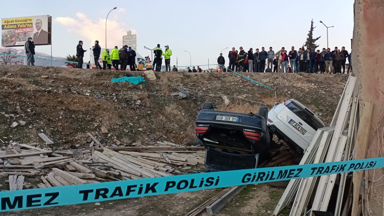 Kahramanmaraş’ta feci kaza: 1 ölü 1 yaralı 