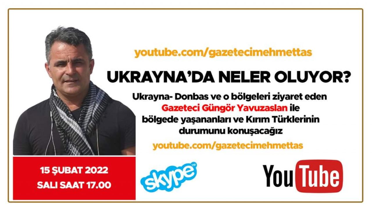 Ukrayna'da Neler Oluyor? Güngör Yavuzaslan Canlı yayında Anlattı