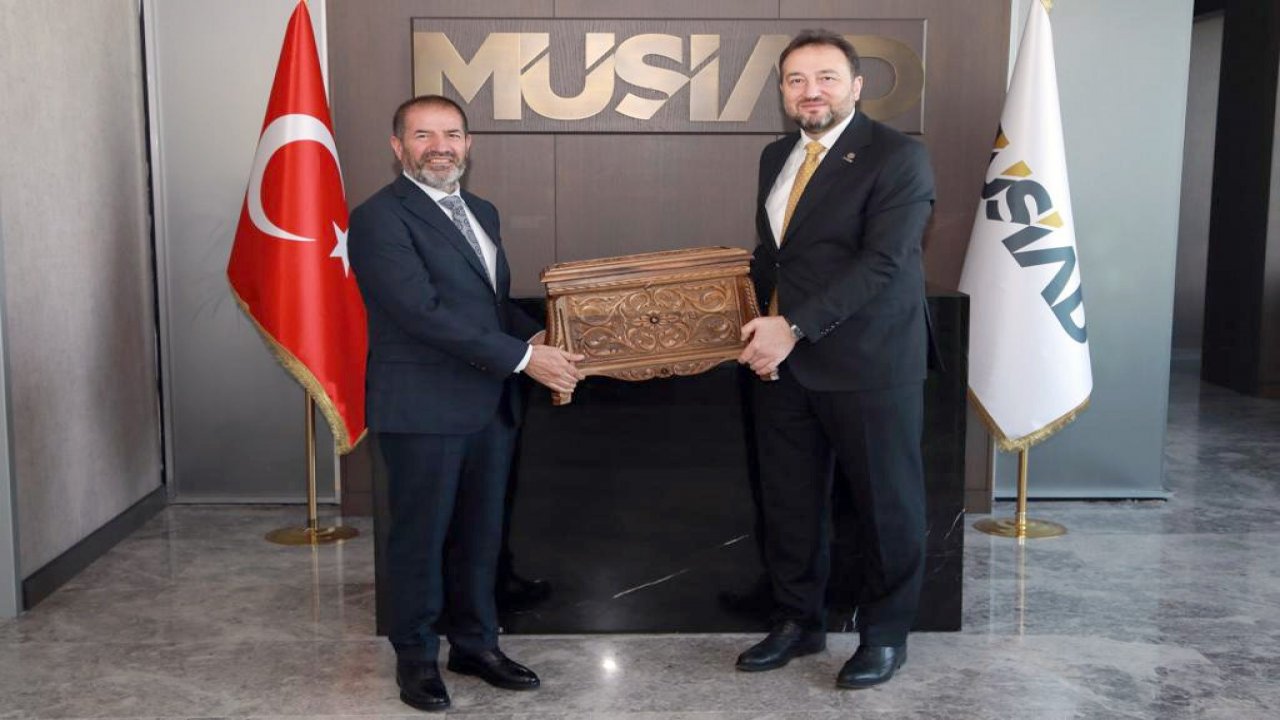 Kervancıoğlu’ndan MÜSİAD Genel Başkanı Asmalı’ya Ziyaret