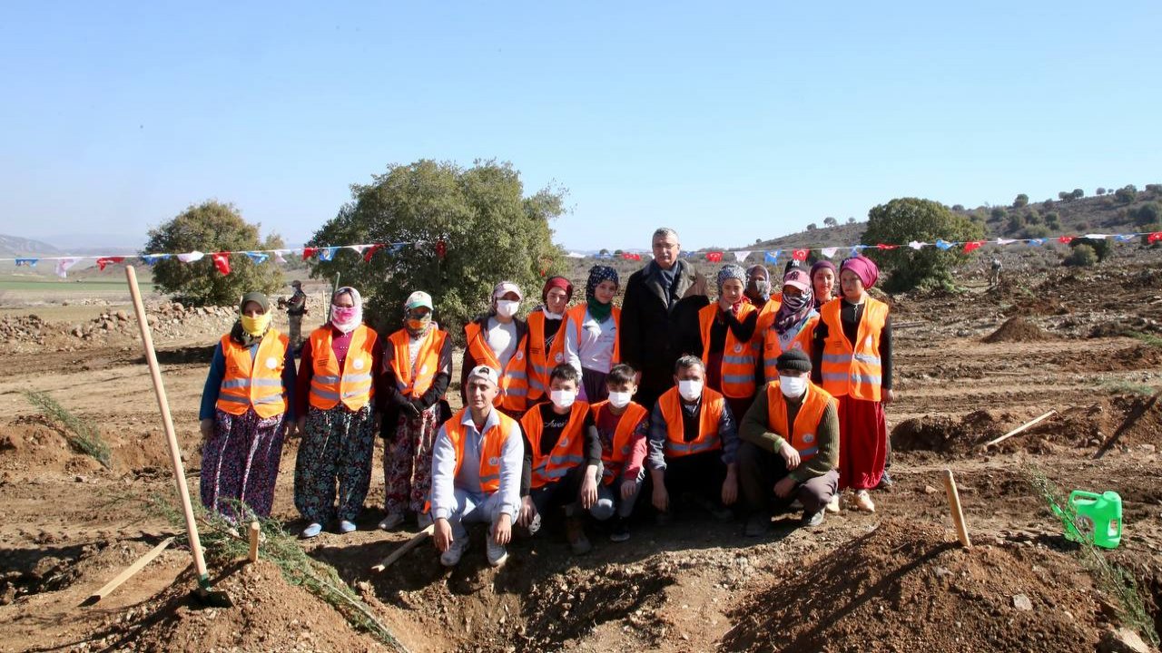 30 bin fidan Kahramanmaraş’a nefes oldu