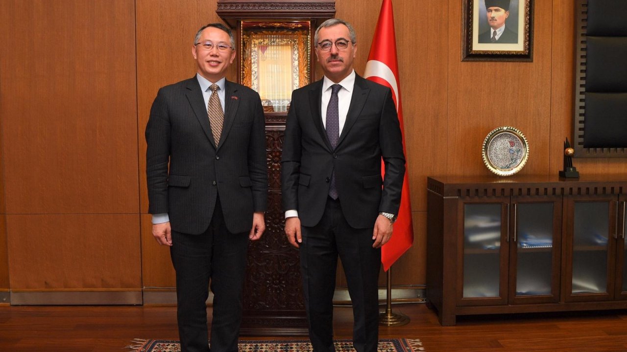 Başkan Güngör, Tayvan Temsilcisi Huang’ı Ağırladı