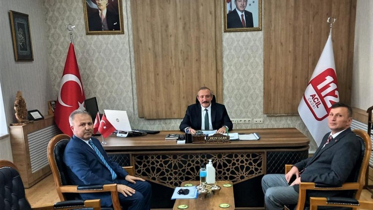 Yusuf İzzet Karaman’dan112 Acil Çağrı Merkezi Müdürlüğüne Ziyaret.