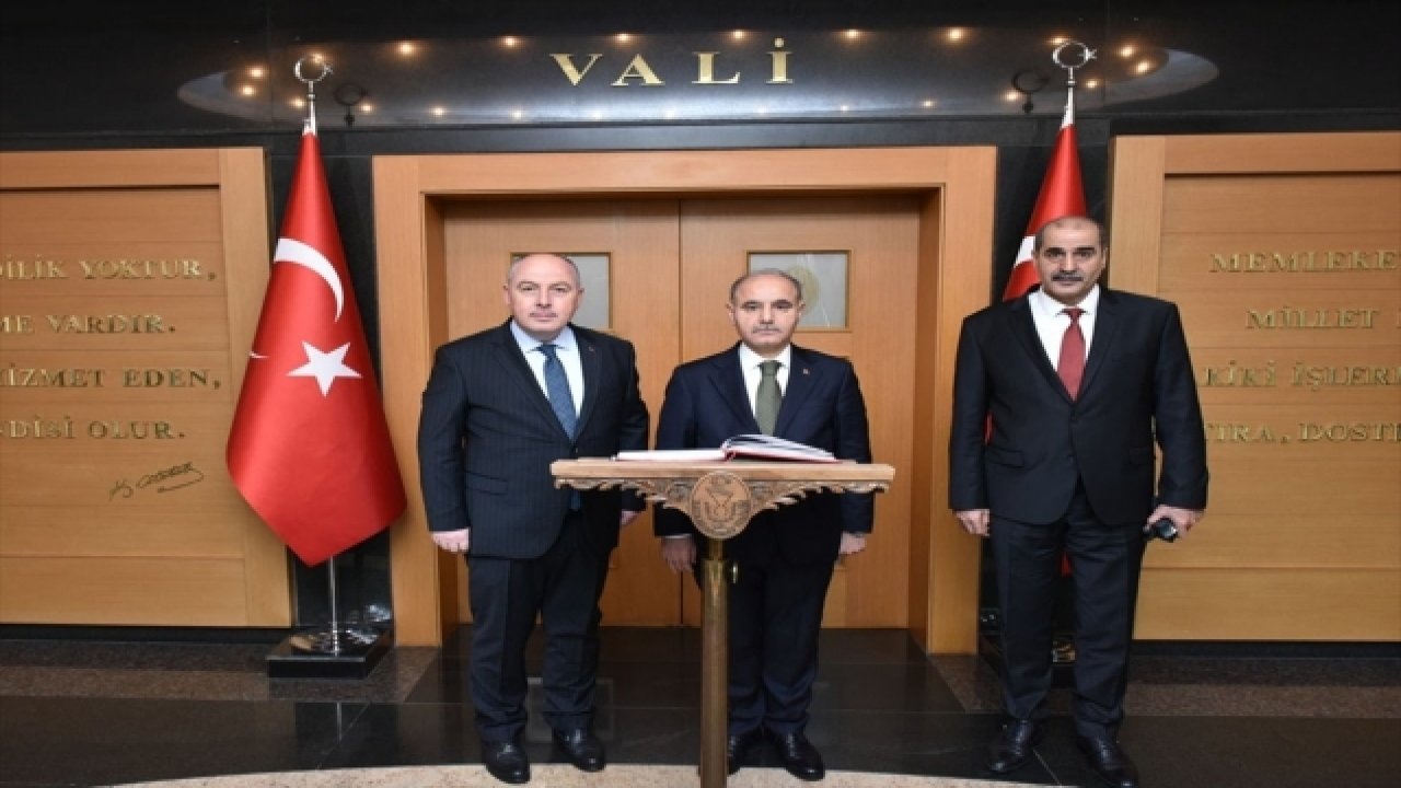  Emniyet Genel Müdürü Aktaş Valiliği ziyaret etti