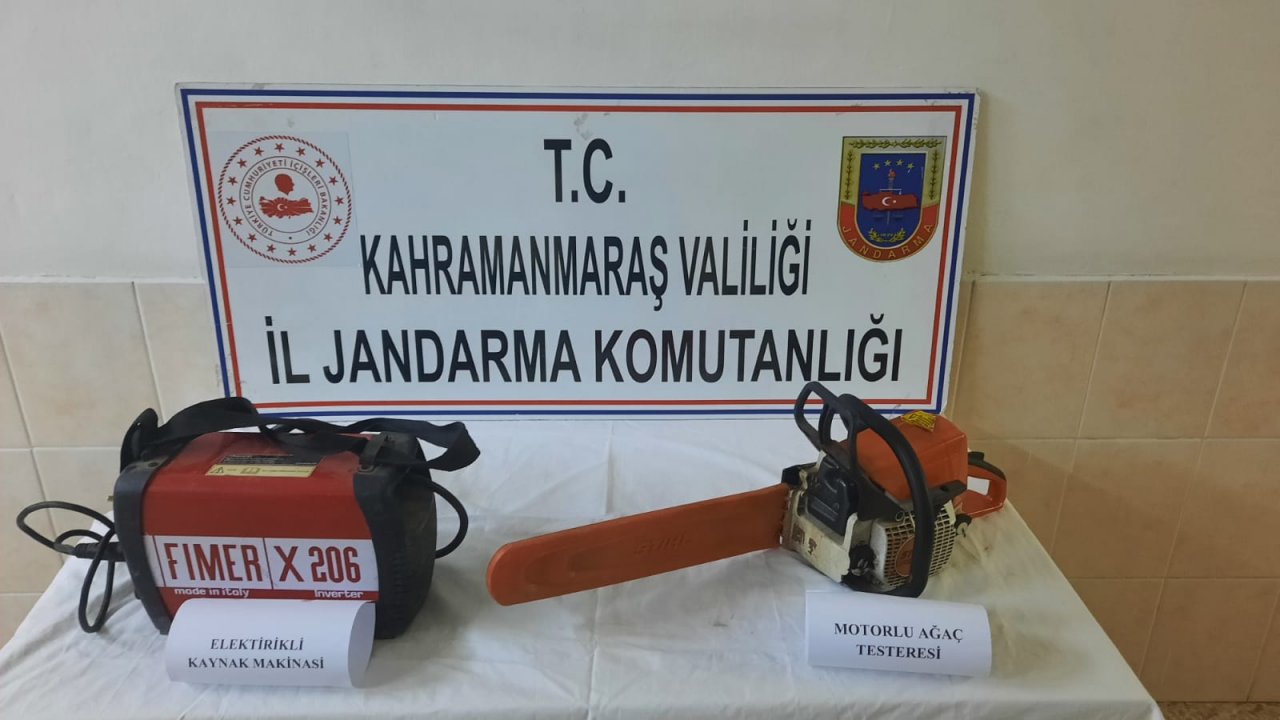 Göksun’da çaldı Elbistan’da yakalandı