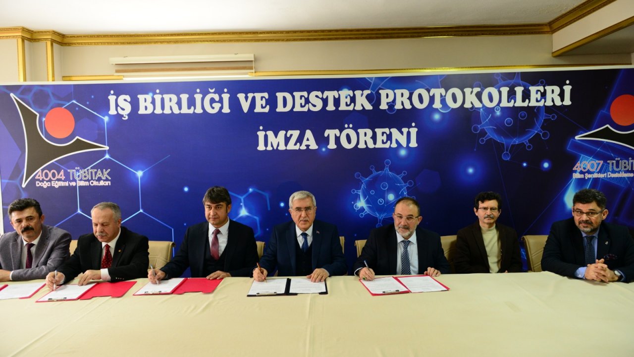 KSÜ’den Afşin’le TÜBİTAK Programları İşbirliği Yaptı