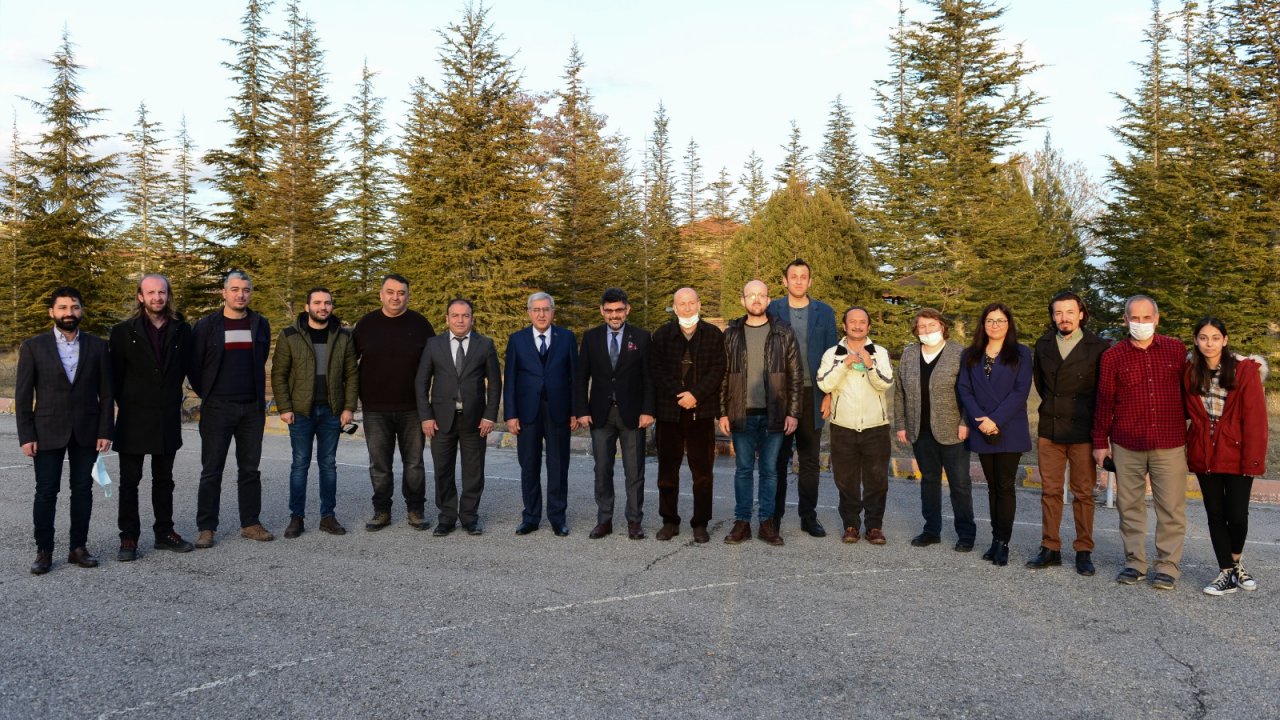  Rektör Can, İstiklal Üniversitesi Elbistan  Yerleşkesini Ziyaret Etti