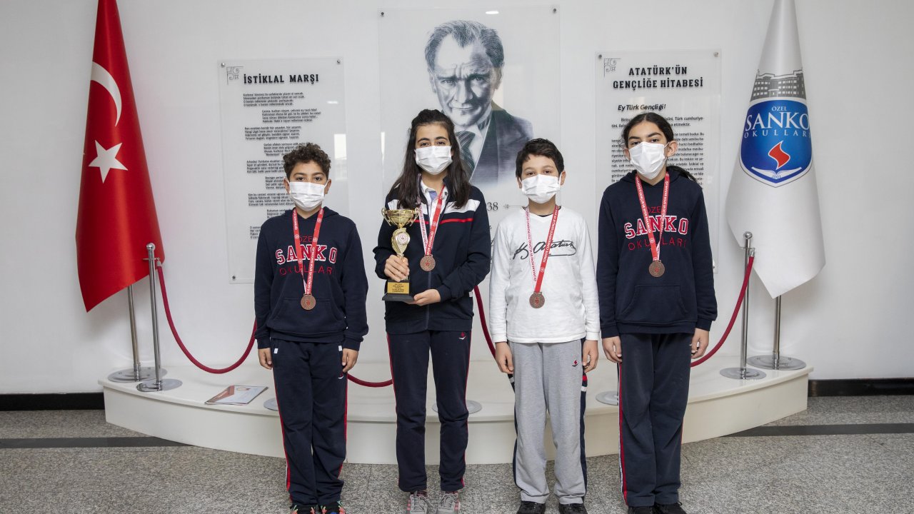 Sanko Okulları Öğrencilerinin Satranç Başarısı