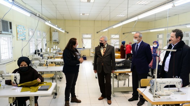 Rektör Niyazi Can Karacasu Yerleşkesini ziyaret etti