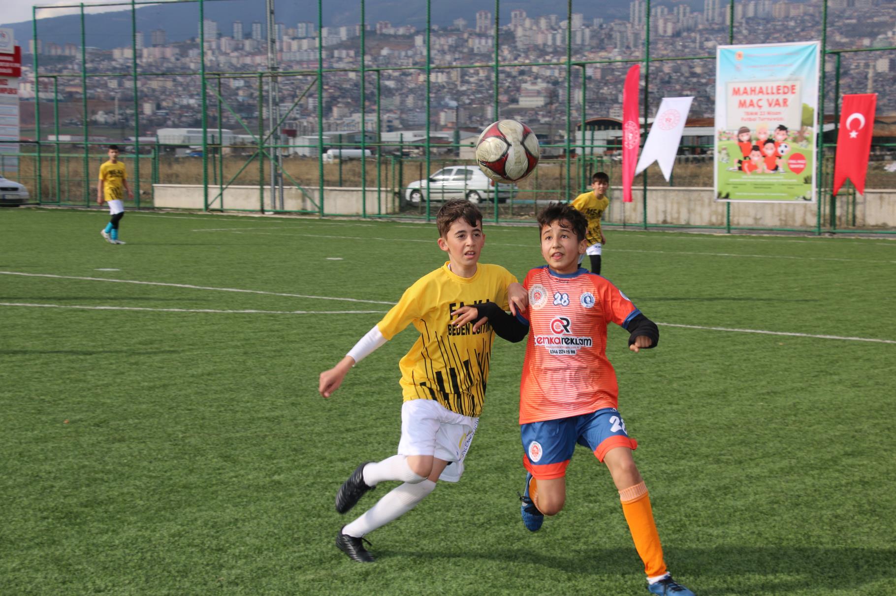 Mahallede Maç Var İl Seçmesi Yapıldı