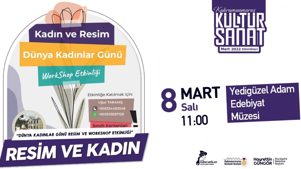 Kadınlar Günü’nde İki Etkinlik Birden